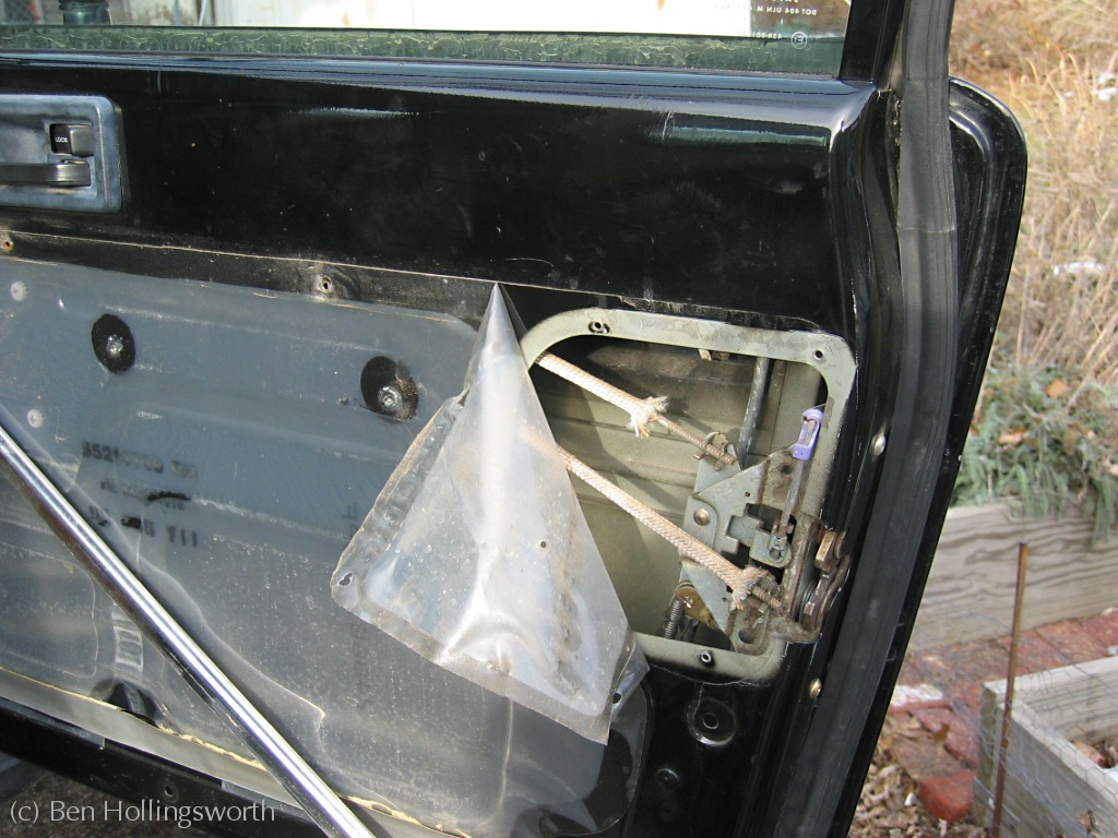 Jeep yj door handle removal #1