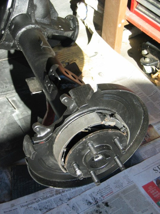 I can tell the Ford axle is hub-centric, I just don't know if the hub you 