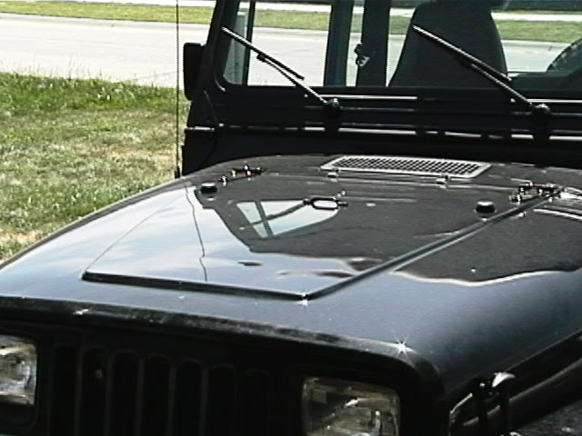 Fiberglass jeep windshield frame #2