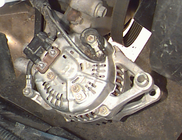 Replace alternator jeep tj #4