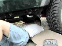 Jeep repair is hard work... must rest