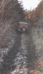 Doug Knox climbing Driveshaft