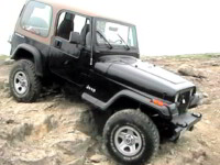 Obi-Wan, No, I didn't ever hit bottom. Love that 18" of clearance!