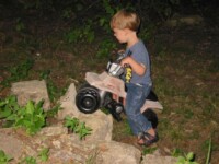 Micah rock crawling