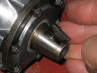 York shaft key removed