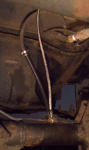 Rear brake fitting