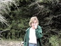 Sue Taylor salutes her husband