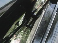 New hood bumpers in use against roof