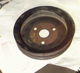 York pulley - before