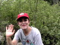 Michelle says hi once