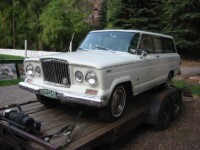 Jim Marski's 1964 Wagoneer at the FSJ BBQ in Ouray, CO