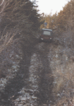 Tom Corbett climbing Driveshaft