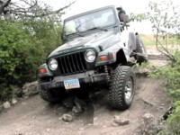Mike then shows off his new shocks