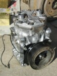 Installed York clutch