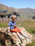 Micah atop Placer Gulch outside Silverton, CO
