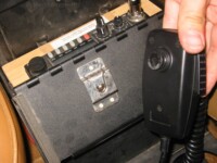 CB mic mount