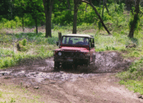 Chuque slinging mud