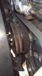York pulley - installed