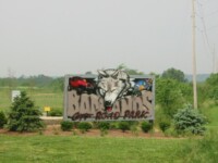 Badlands entry sign