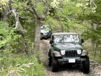 The wounded TJ in action