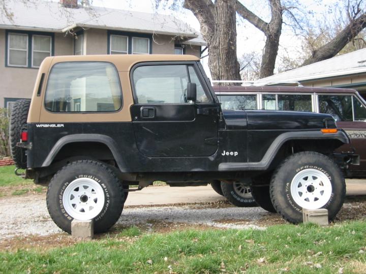 New Wheels for '95 Jeep Wrangler