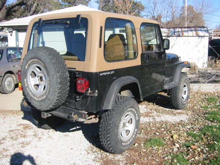 New Wheels for '95 Jeep Wrangler