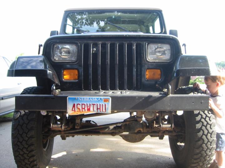 Flat Towing a Jeep Wrangler: Tow Bar Brackets and Trailer Light Wiring –  