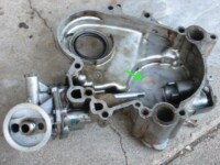 Worn spot from end of cam