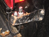 CB antenna mount on YJ