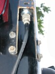 CB antenna mount on YJ