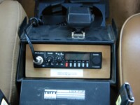 Midland CB in Tuffy console