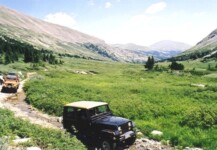 Looking back toward Wheeler Lake trail head