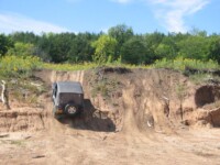 Ethan playing by the lake