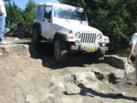 Bob descending ledges
