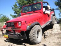 Zack descending ledges