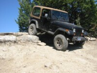 Ben descending ledges