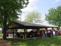 Lunch at the Randolph city park