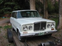 Jim Marski's 1964 Wagoneer at the FSJ BBQ in Ouray, CO