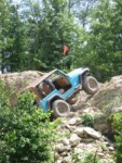 Dave Stauffer's TJ in the quarry