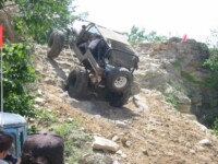 Climbing in the quarry