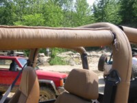 Ben's ripped roll bar pad