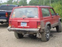 Jerry's XJ missing part of his bumper
