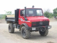 Unimog rescue truck