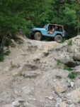 Dave Stauffer's TJ in the quarry