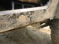 Ben's dented rocker panels