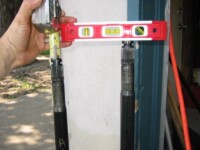 Left and right shafts (respectively)